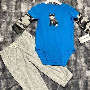 NWT Carters boys two piece